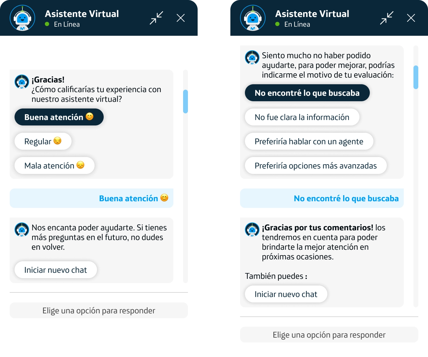 Encuesta de cierre